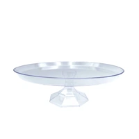 bulk 24 Clear Acrylic Cake Stand 30cm