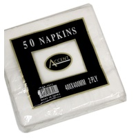 eWholesale Bulk 2400 White 2ply Dinner Napkins 40cm