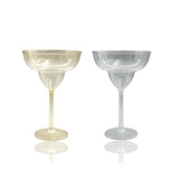 eWholesale Bulk 24 Glitter Plastic Jumbo Margarita Glass 877ml
