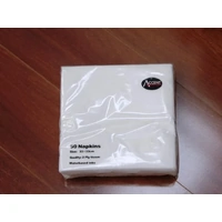 bulk 24 2 Ply White Napkin 33cm