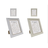 Set 2 Photo Frame Sara '6x8in' Assort 20cm
