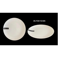 bulk 24 White Fine Bone China Dinner Plate 10.5in 26cm
