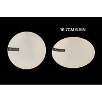bulk 24 White Bone China Side Plate 17cm