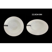bulk 24 White Bone China Soup Bowl 23x5cm