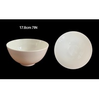 bulk 24 White Fine Bone China Bowl 18x10cm