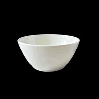 eWholesale Bulk 24 White Fine Bone China Embossed Bowls 13x6cm