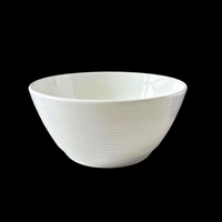 eWholesale Bulk 24 White Fine Bone China Embossed Bowl 16cm
