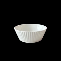 Bulk 24 White Fine Bone China Embossed Sauce Dish 3.5 Inch 9x3.5cm