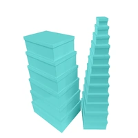 Bulk 2 Tiffany Green Gift Box 43x34x16cm Set Of 18