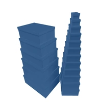Bulk 2 Federal Blue Gift Box 43x34x16cm Set Of 18