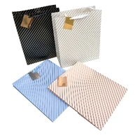 bulk 24 Large Foil Stripe Gift Bag 32cm