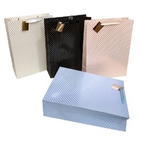eWholesale Bulk 24 X-Large Foil Stripe Gift Bags 43cm Assorted
