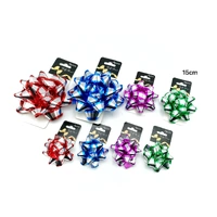 bulk 24 2 Tone Gift Bow 10cm Cols