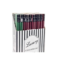 bulk 50 Cellophane Red & Green 70cmx3m on 38mm Core 40 Red 10 Green