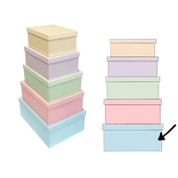 Bulk 2 Macaron Blue Gift Box Set 18 43x34x16cm