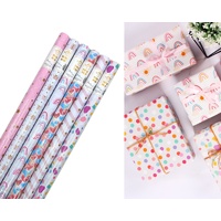 eWholesale Bulk 50 All About Pink Gift Wrap 70cm x 3m