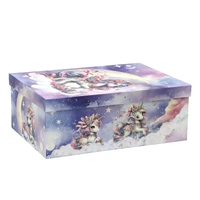 Bulk 2 Unicorn Gift Box Set 18 43x34x16cm