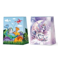 bulk 24 Jumbo Dinosaur & Unicorn Gift Bag 2 Assort 72cm