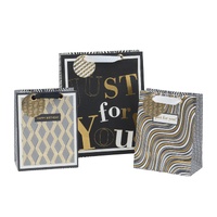 eWholesale Bulk 24 XLarge Golden Glam Gift Bag Assort 42cm