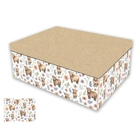 Bulk 2 Elegant Cow Pastures Gift Box Set 18 43x34x16cm