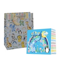 eWholesale Bulk 24 XLarge Welcome Baby Boy Gift Bags 31x42cm