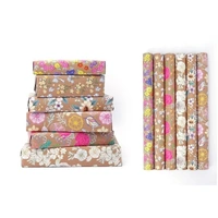 Bulk 50 Kraft Paper Floral Gift Wrap 70cmx2m 38mm Core