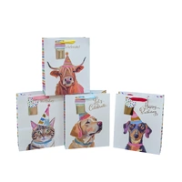 Bulk 24 Party Animals Gift Bag Xlrg 42x31x12cm 4 Asst