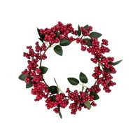 Bulk 12 Xmas Berry Wreath 26cm