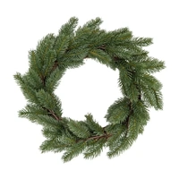Bulk 6 Xmas Pine Wreath Med 50cm