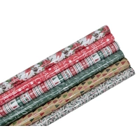 Bulk 50 Xmas Wrap Traditional 70cm X 5mtr Asst