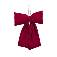 Bulk 24 Plush Velvet Drape Bow Med 20x28cm