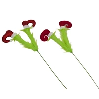 Bulk 24 Xmas Red Boot Pick 60cm 2 Asst