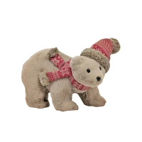 Bulk 8 Xmas Cozy Kesington Luxe Teddy 21x12x18cm