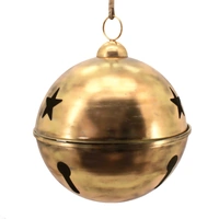 Antique Gold Metal Star Bell Jumbo 62x62x76cm