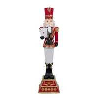 Ace Of Diamonds Nutcracker Mgo 23x23x91cm