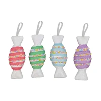 Bulk 24 Xmas Candycane Candy Hanger 5.5x14cm 4 Asst