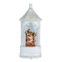 Bulk 3 Xmas Led White Arch Nativity Lantern 13x9x29.2cm