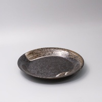 eWholesale Plate 28cm Bronze Brushstroke Glaze Dinnerware