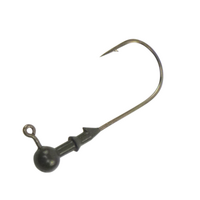 Vike 1/8 oz Round Jig Head Size 3/0 Hook Tungsten 3 Pack