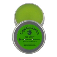 Captain Jack's Gel Scent - Lumo Blue Green 15gm Tin