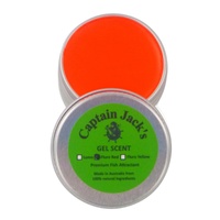 Captain Jack's Gel Scent - Fluoro Red 15gm Tin