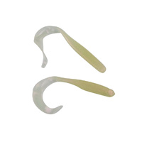 Swimerz 75mm VTail Soft Plastic Lure Bubblegum 8 Pack