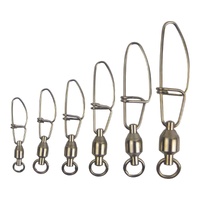 Swimerz HD Ball Bearing Swivels Crosslock Snap Size 6 - 12 Pack