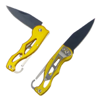 Rig Ezy Light Rigging Knife Folding Gold | Fishing