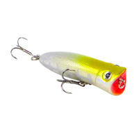 Finesse Toppu Mizzu 55mm Popper - White Flash