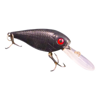 Finesse Madbass 85mm Deep Diving Crankbait - Carbon