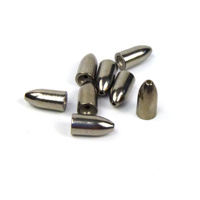 Swimerz 1/4 oz Tungsten Bullet Sinker - Pack of 8