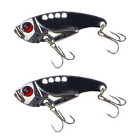 Finesse Metal Blade 55mm Silver Flash 2 Pack