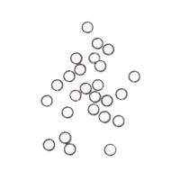 Swimerz 4mm Stainless Steel Split Ring 25 Pack