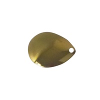 Artizan Smooth Colorado Blade Brass 17mm x 13mm Qty 5
